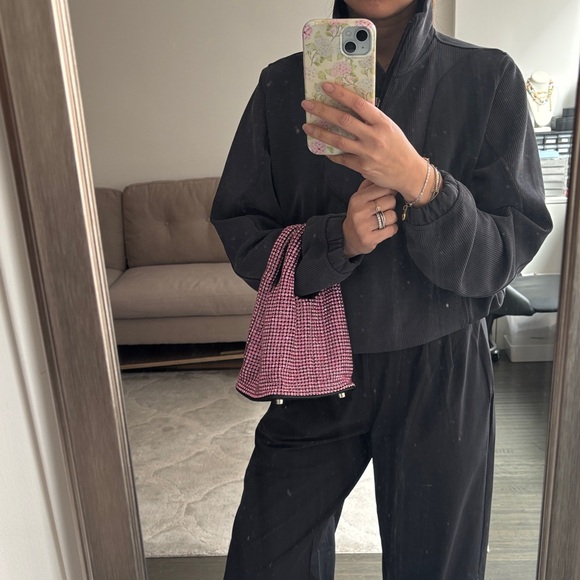 Pink Rhinestone Women's Bag - Picture 7 of 11